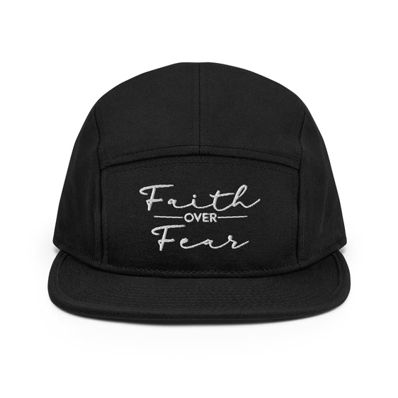 Clouded Vision Faith over Fear 5 Panel Camper