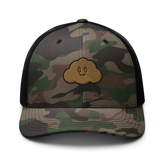 Clouded Vision  Camouflage trucker hat