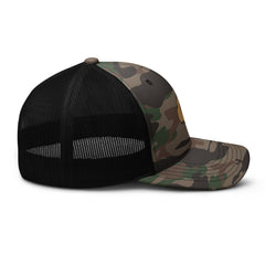 Clouded Vision  Camouflage trucker hat