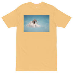 King in the Cloud Men’s premium heavyweight tee