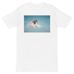 King in the Cloud Men’s premium heavyweight tee