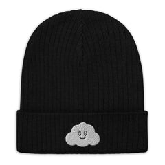 Clouded Vision Ribbed knit beanie