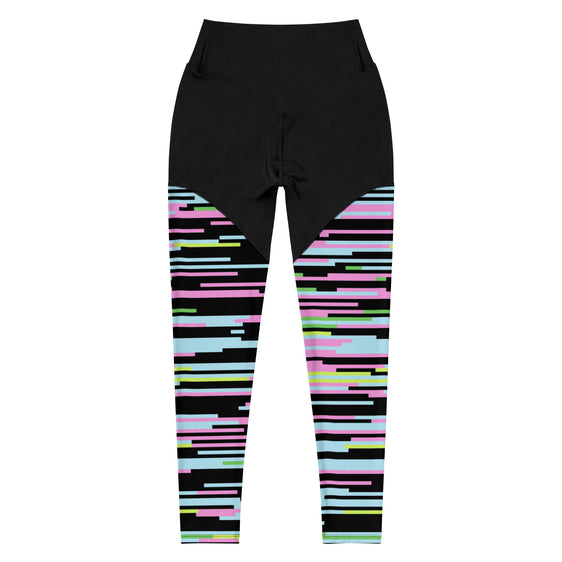 Clouded Vision Fresh Queen Sports Leggings