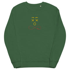 Infinity Love Unisex organic sweatshirt