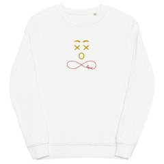 Infinity Love Unisex organic sweatshirt