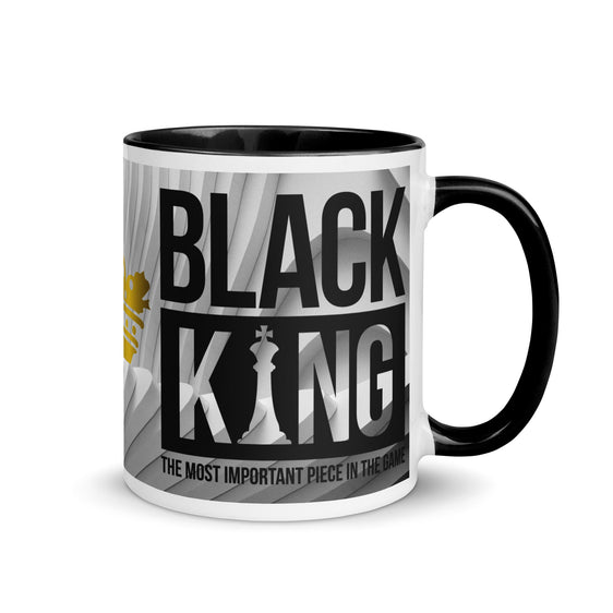 Clouded Vision Black King Mug