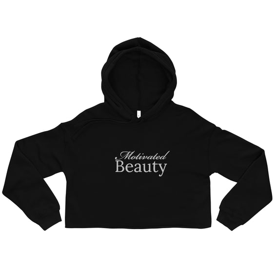 Motivated Beauty Crop Hoodie