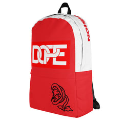 Clouded Vision Dope Red Backpack